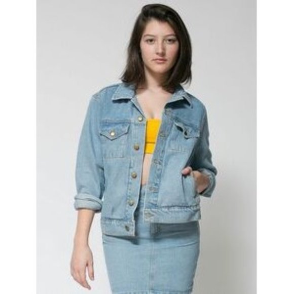 American Apparel Denim Jacket Light 